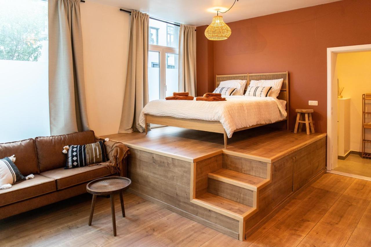 Romantische Studio In Harmoniewijk أنتويرب المظهر الخارجي الصورة